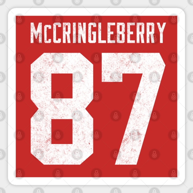 McCringleberry 87 Magnet by BodinStreet